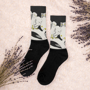 Sadegh Hedayat Owls Socks