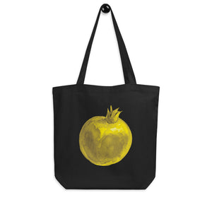 Yellow Pomegranate Eco Tote Bag