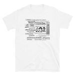 Newspaper Cutouts Unisex T-Shirt (4 colors)