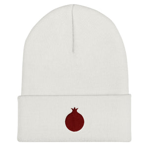 Pomegranate Embroidered Beanie (4 colors)