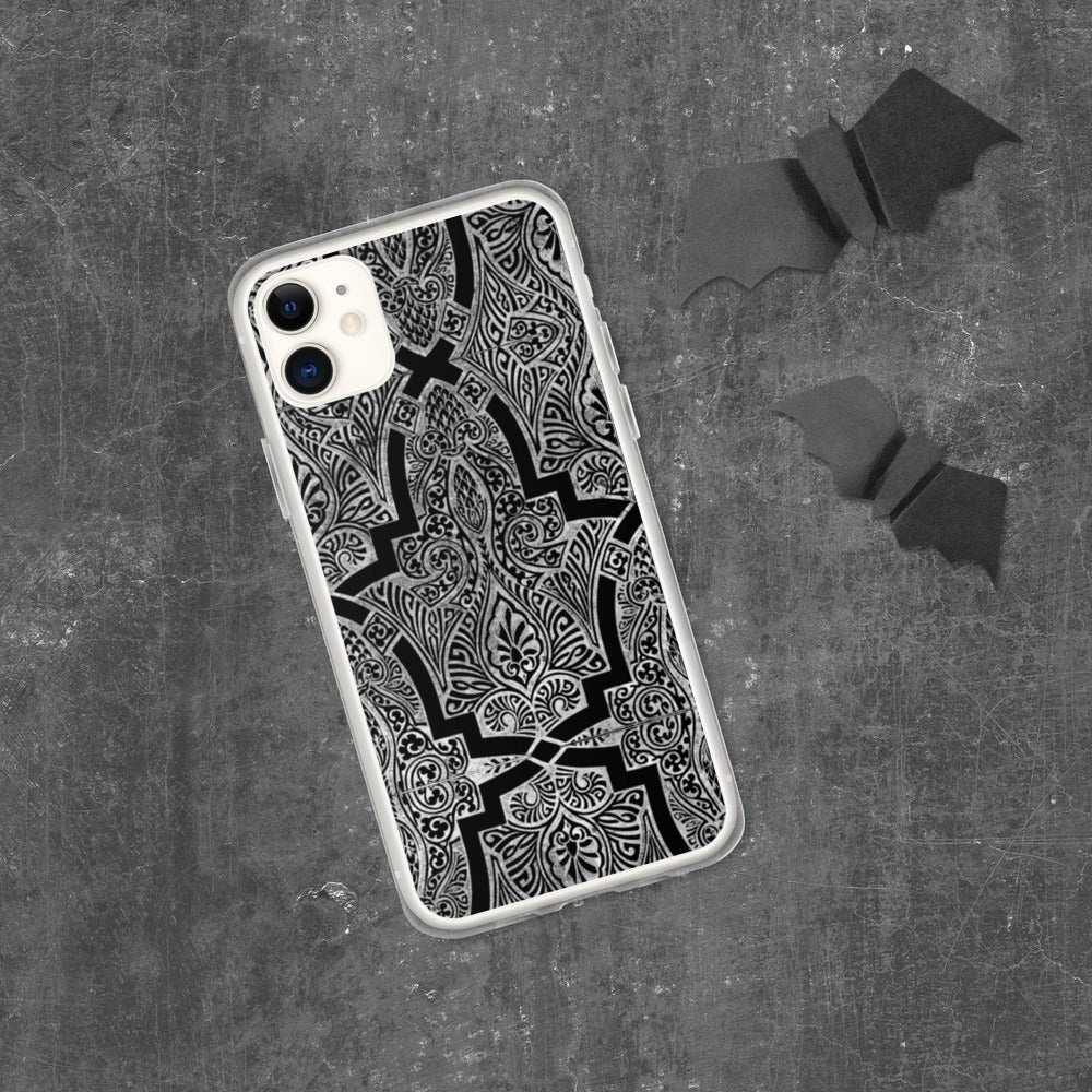 Silver Ornament iPhone Case