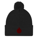 Pomegranate Pom Pom Knit Cap (4 colors)