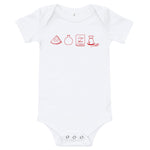 Yalda unisex baby bodysuits (7 colors)