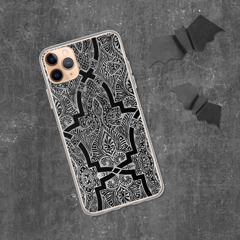 Silver Ornament iPhone Case