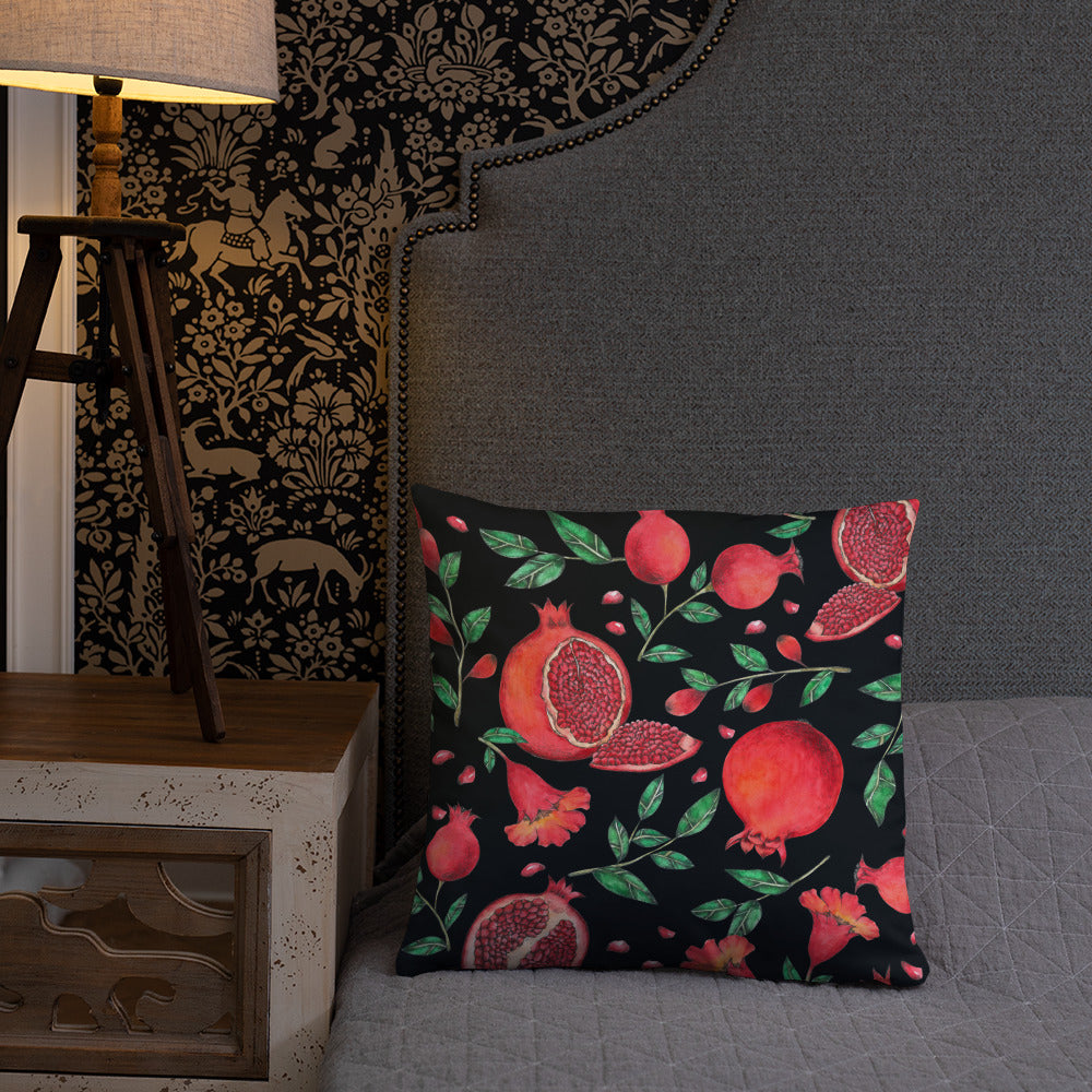 Pomegranate Tree Pillow (stuffing included)