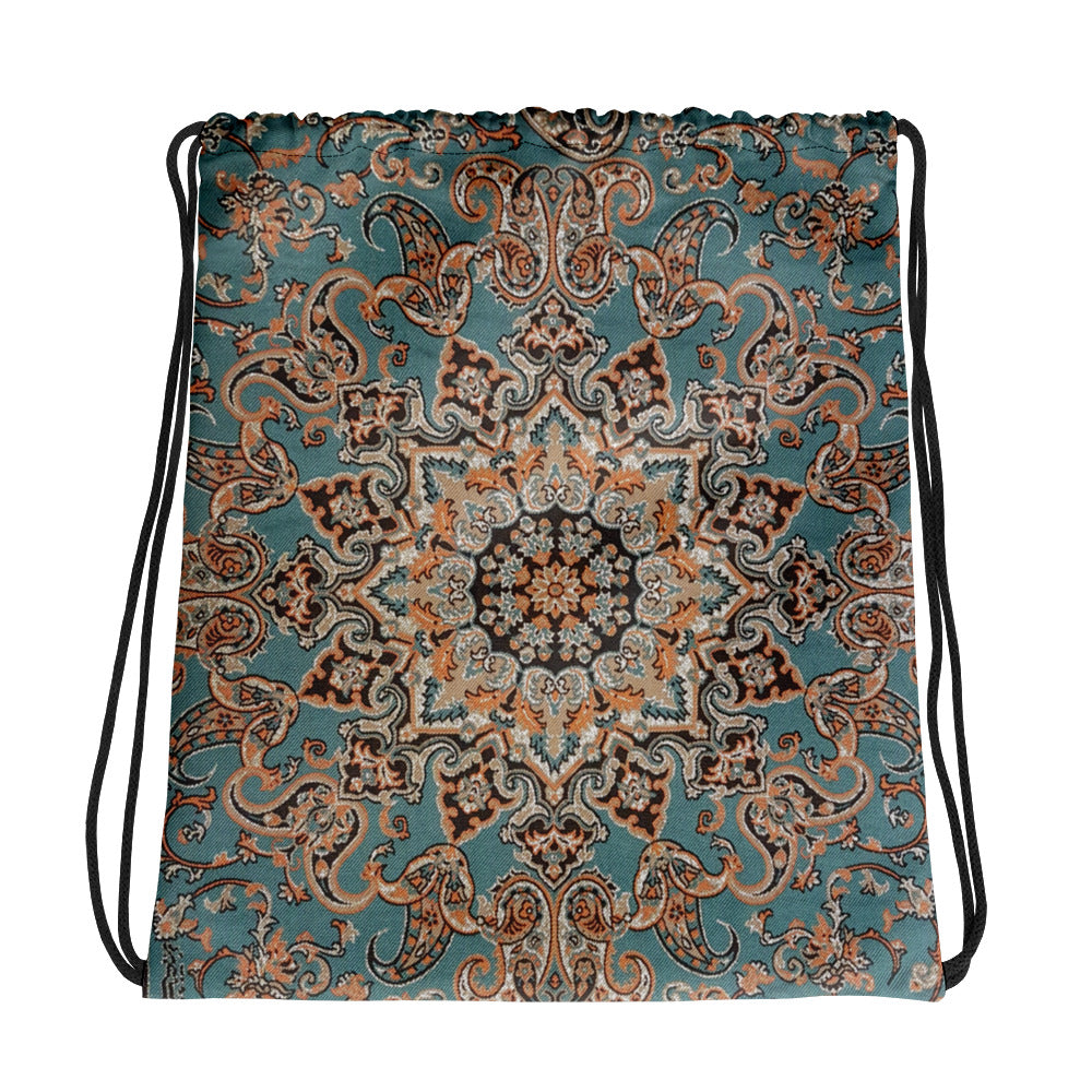 Persian Carpet Drawstring bag