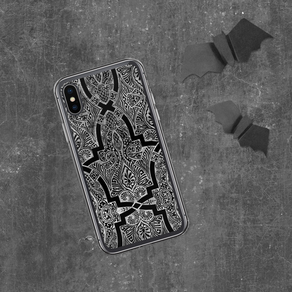 Silver Ornament iPhone Case