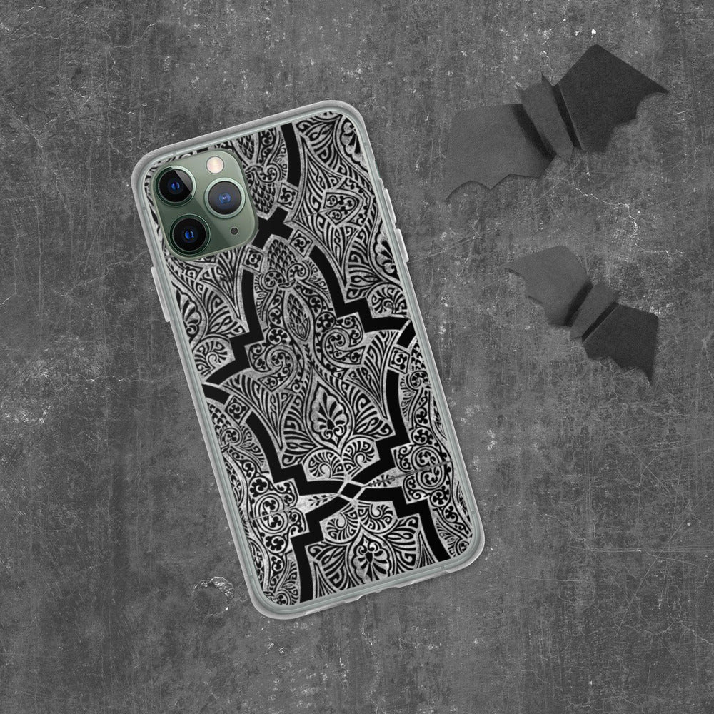 Silver Ornament iPhone Case