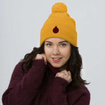 Pomegranate Pom Pom Knit Cap (4 colors)