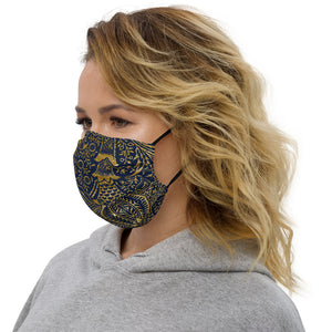 Persian Gold Ornament II Reusable Face Mask