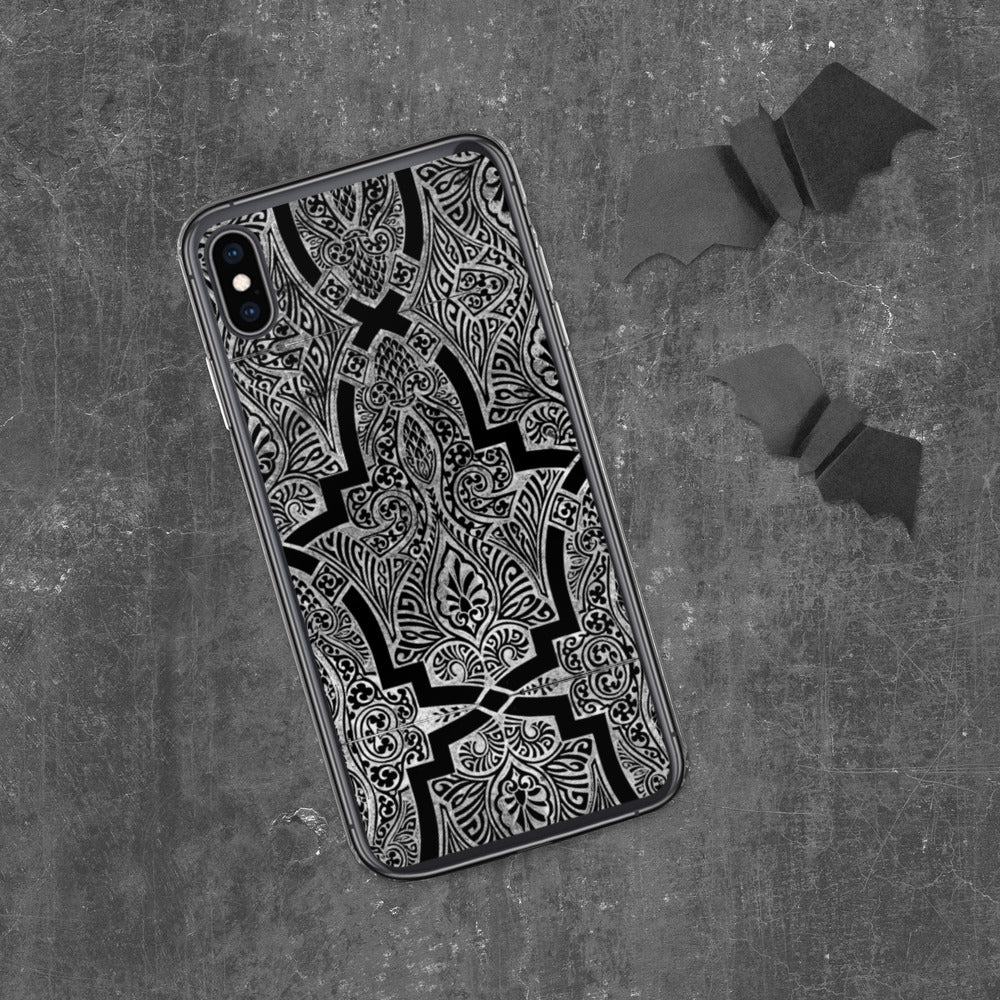 Silver Ornament iPhone Case