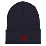 Pomegranate Embroidered Beanie (4 colors)