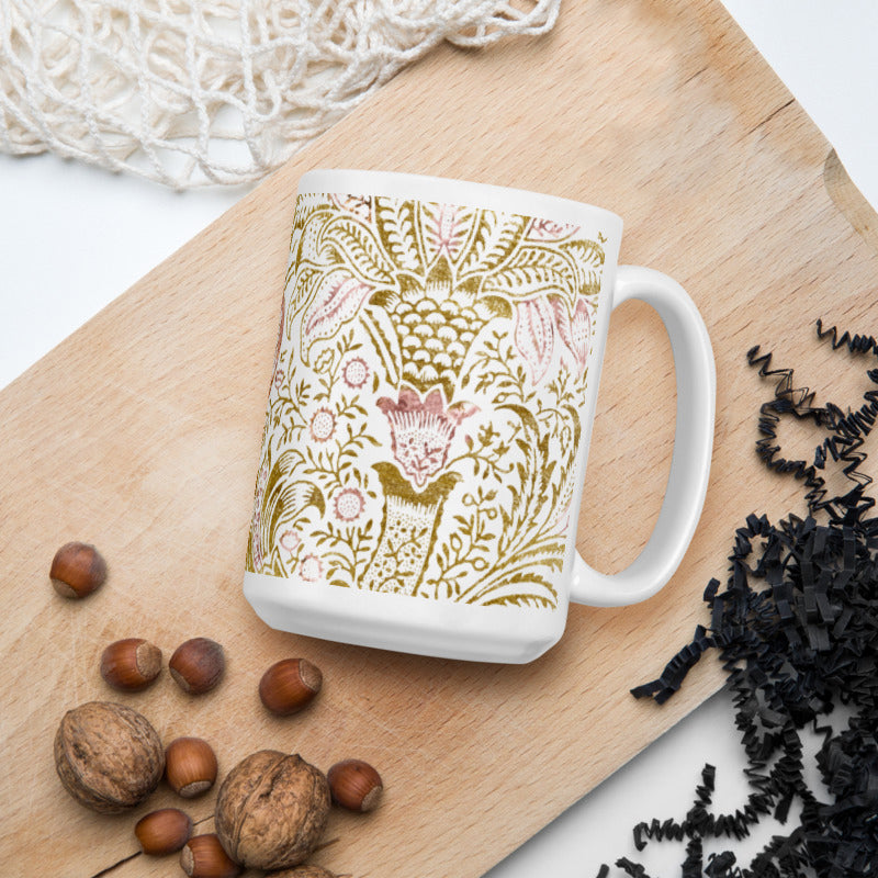 Rose & Gold Ceramic Mug