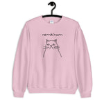 Cat Fingilish Unisex Sweatshirt