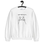 Cat Fingilish Unisex Sweatshirt