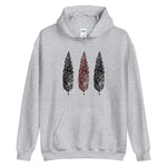 Cypress trees in ink Unisex Hoodie