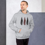 Cypress trees in ink Unisex Hoodie