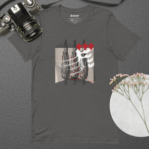 Cedar tree spring collection unisex t-shirt