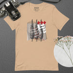 Cedar tree spring collection unisex t-shirt