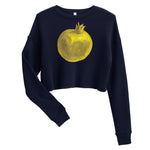 2021 Colors Yellow Pomegranate Crop Sweatshirt